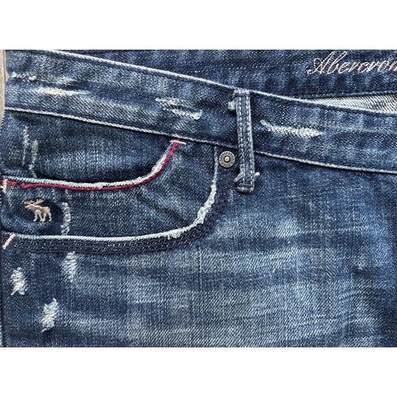 Abercrombie and fitch jean mini skirt 6 - Picture 3 of 5